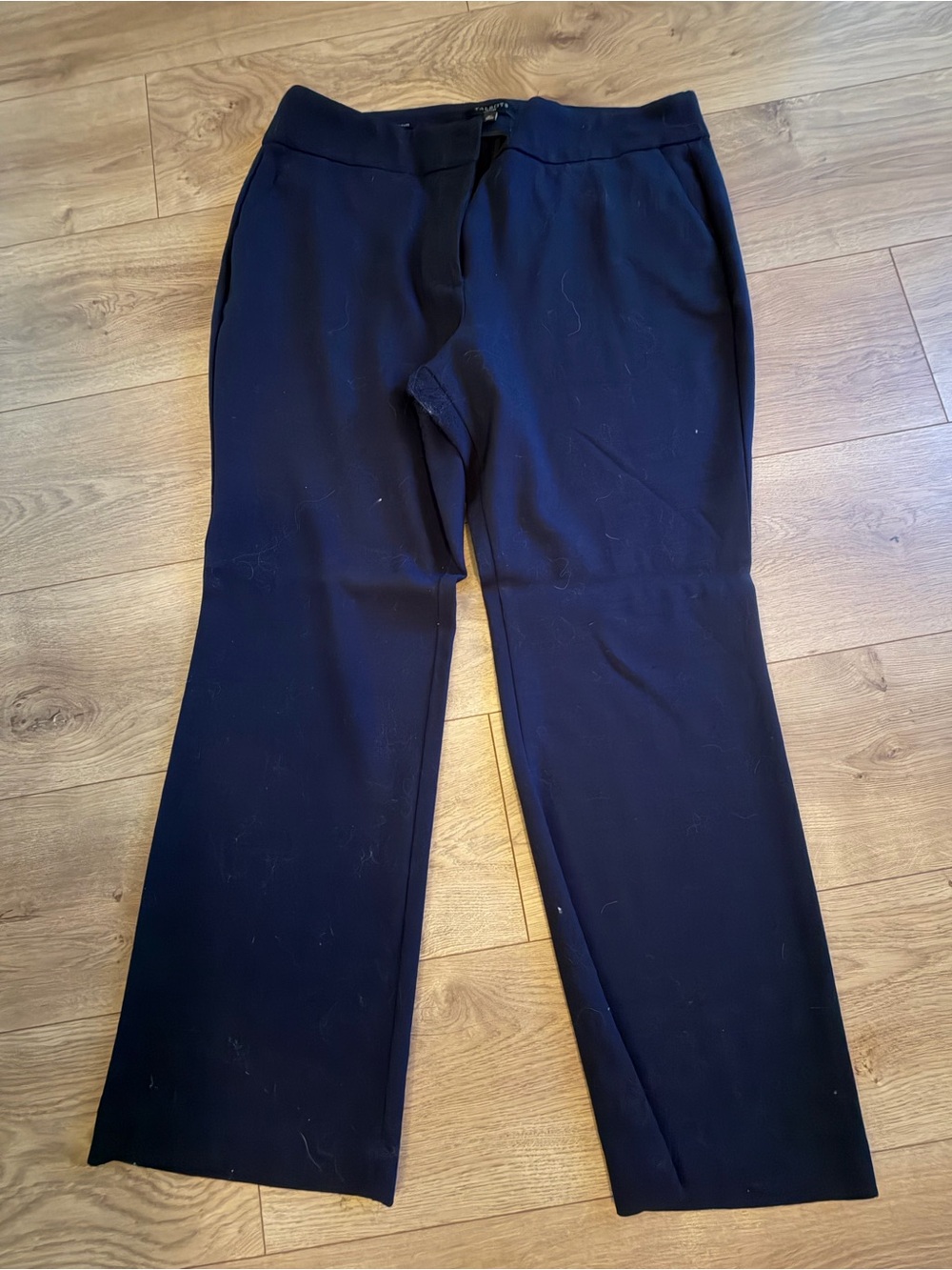 Talbots Black Straight-Leg Pants